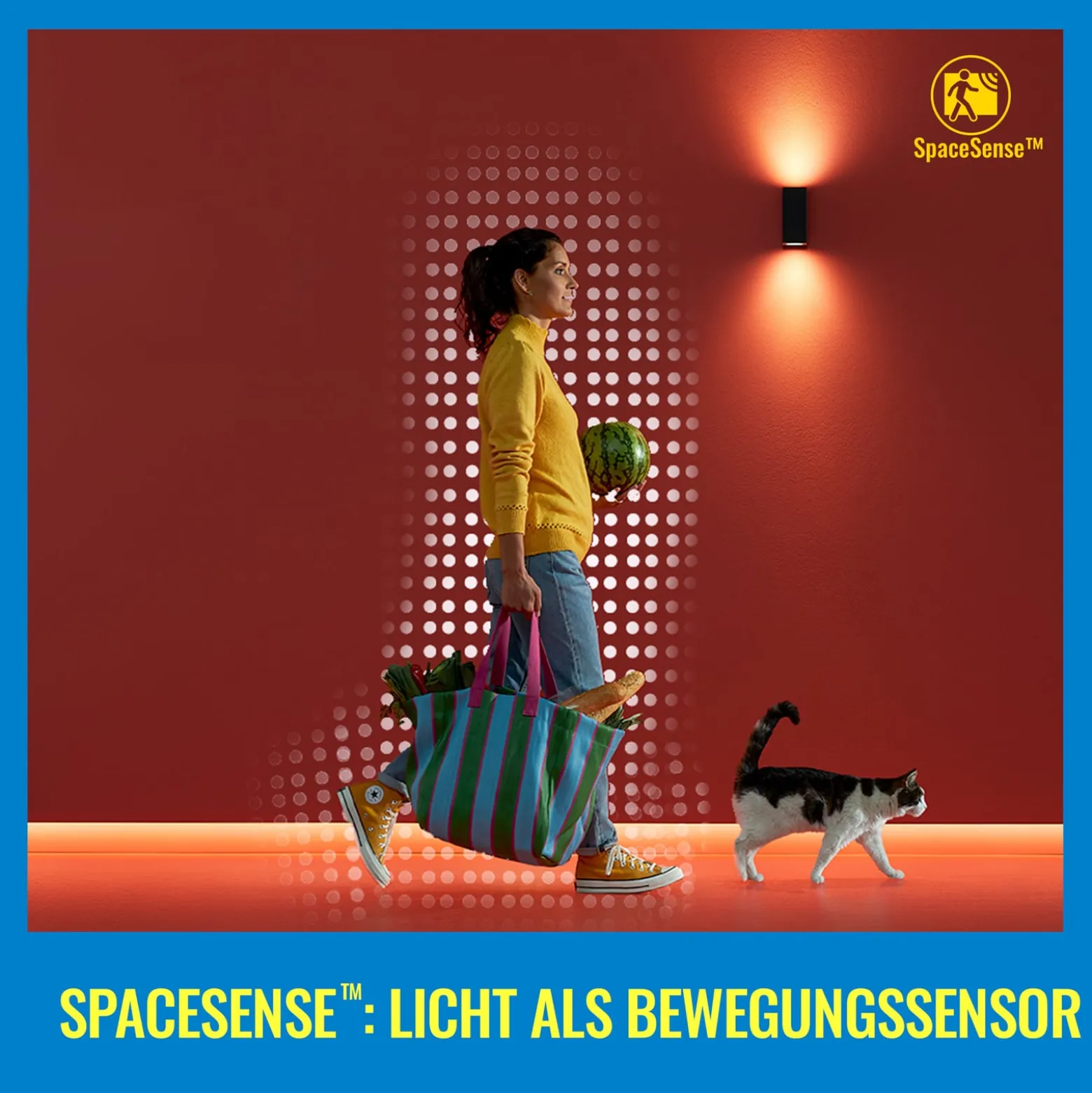 WiZ ST64 LED-Filamentlampe WiFi E27 6,3W RGBW