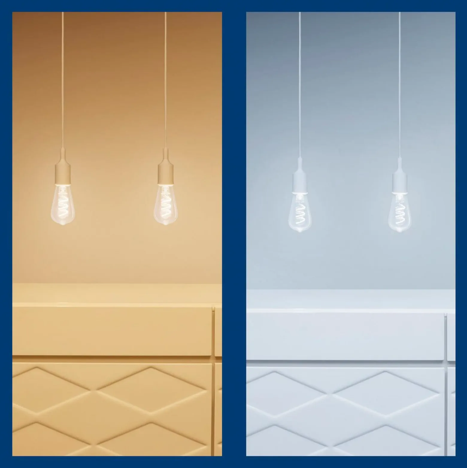 WiZ ST64 LED-Filamentlampe WiFi E27 6,3W RGBW