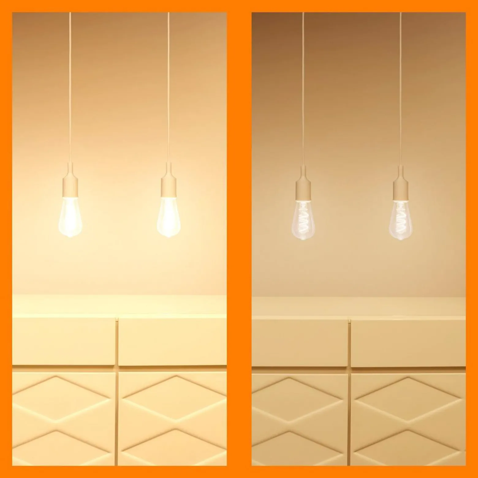 WiZ ST64 LED-Filamentlampe WiFi E27 6,3W RGBW