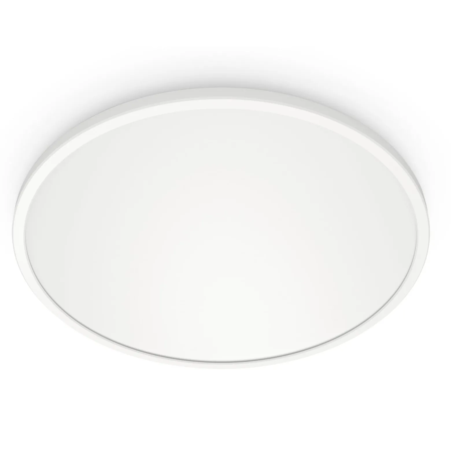 WiZ SuperSlim LED-Deckenleuchte CCT Ø29cm weiß