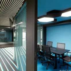 XAL HEX-O 750 LED-Deckenlampe, 75x65cm schwarz