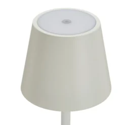 Zafferano Poldina LED-Erdspießlampe Akku, weiß